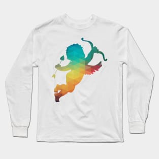 Rainbow Cupid Long Sleeve T-Shirt